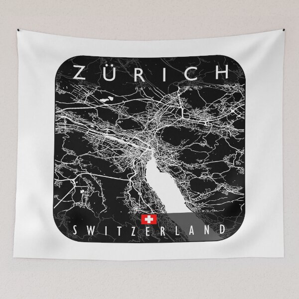 Item preview, ZURICH MAP SWITZERLAND designed and sold by hatimelhag.