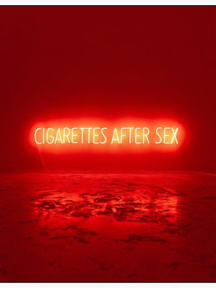 Cigarettes After Sex Poster Poster For Sale By Suwii Redbubble