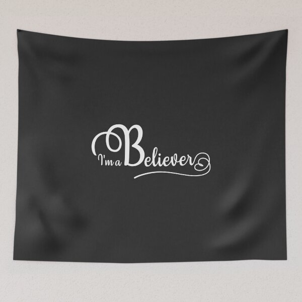 Item preview, Christian Design - I'm a Believer - Minimal Simple Graphic designed and sold by simplydesignart.
