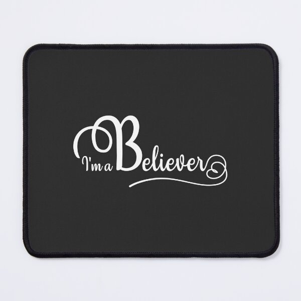 Item preview, Christian Design - I'm a Believer - Minimal Simple Graphic designed and sold by simplydesignart.