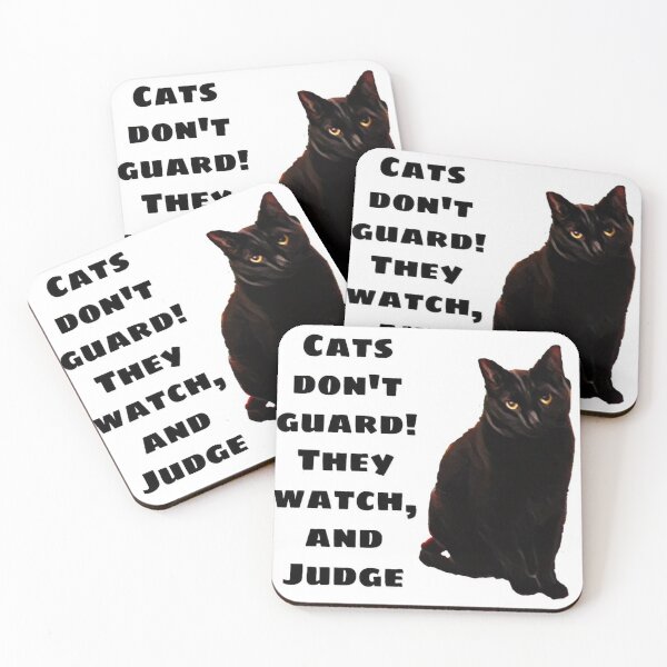 Item preview, Cats Judge! designed and sold by LisaMPierce1990.