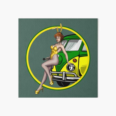 April O'Neil pin up style Art Board Print for Sale by wil2liam4