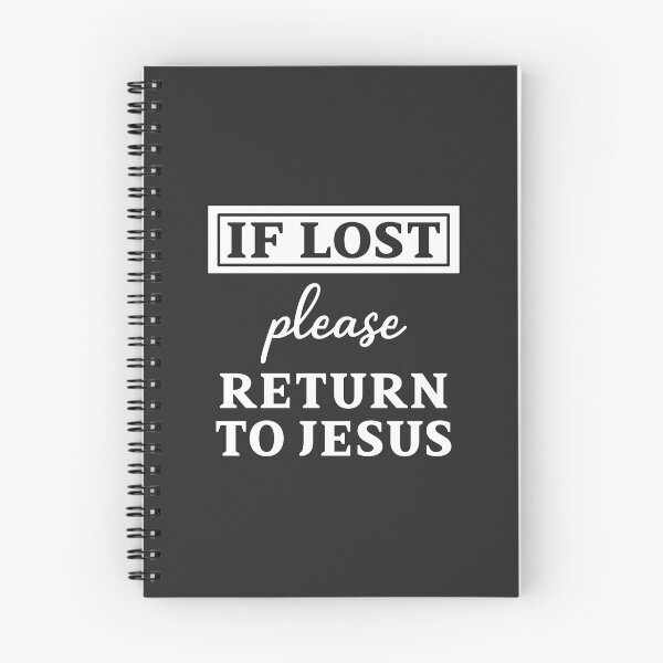 Item preview, Christian Design - If Lost Please Return to Jesus designed and sold by simplydesignart.