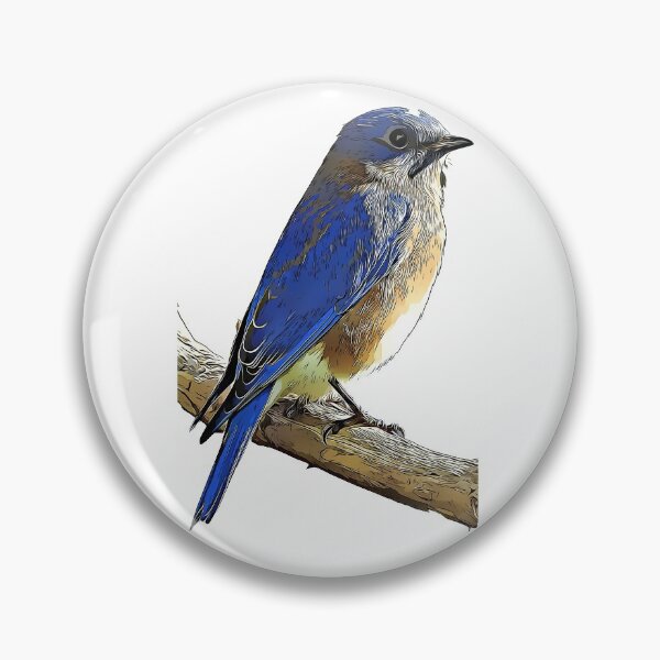 Item preview, Eastern Bluebird Male designed and sold by KxNation.