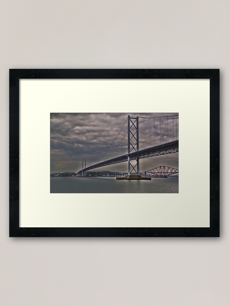 Alternate view of Half Century Bridge Framed Art Print