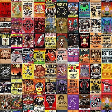 Artwork thumbnail, Rock Band Posters - by urepkukurang
