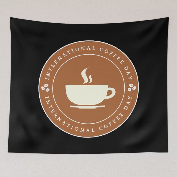Item preview, International Coffee Day designed and sold by HushedCreations.
