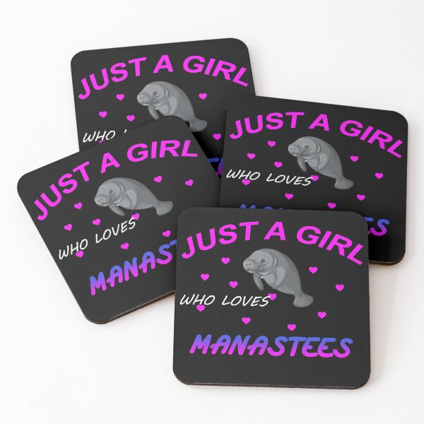 Item preview, Just A Girl Who Loves Manatees designed and sold by SamirElh77.