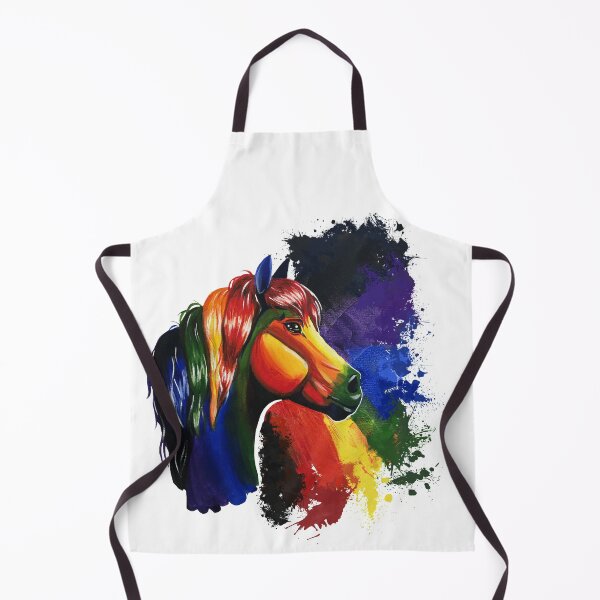 Item preview, Pride and Glory Rainbow Horse designed and sold by Elizabeth Staley.