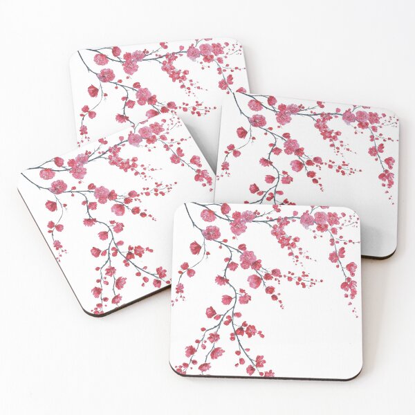 Item preview, Japanese Cherry Blossom branch designed and sold by MatsonArtDesign.