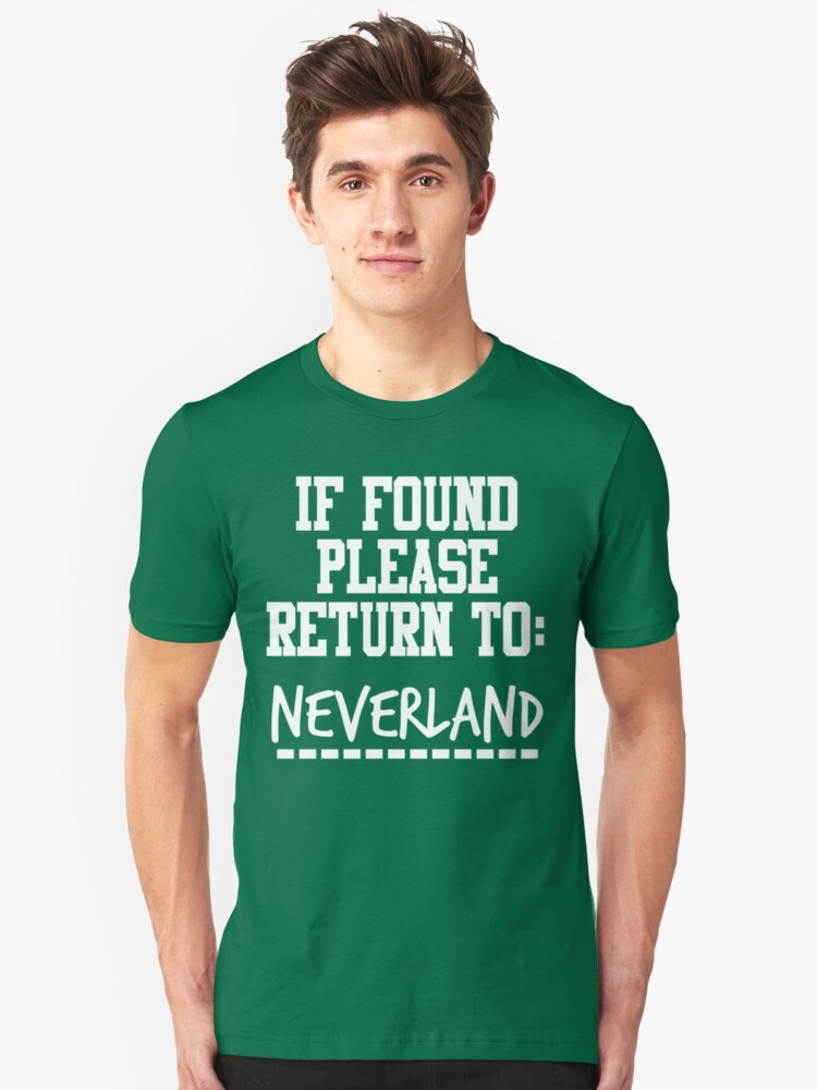 if found t shirt