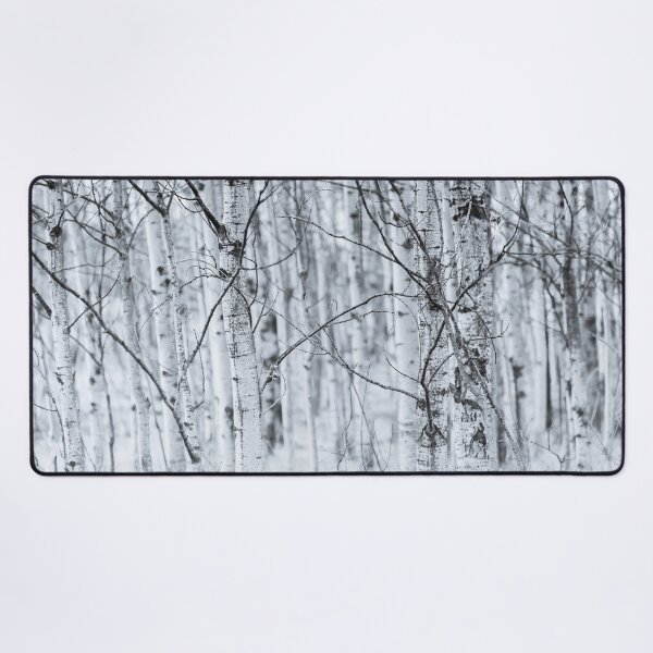 Item preview, Black and White Aspen Forest Abstract designed and sold by Amy Mitchell.