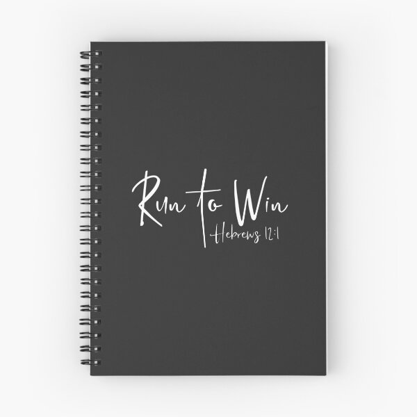 Item preview, Christian Design - Run to Win - Hebrews 12 verse 1 designed and sold by simplydesignart.