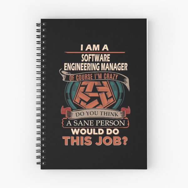 Artikelvorschau, Software Engineering Manager T-Shirt - Sane Person Geschenkartikel Tee entworfen und verkauft von ccombercor.