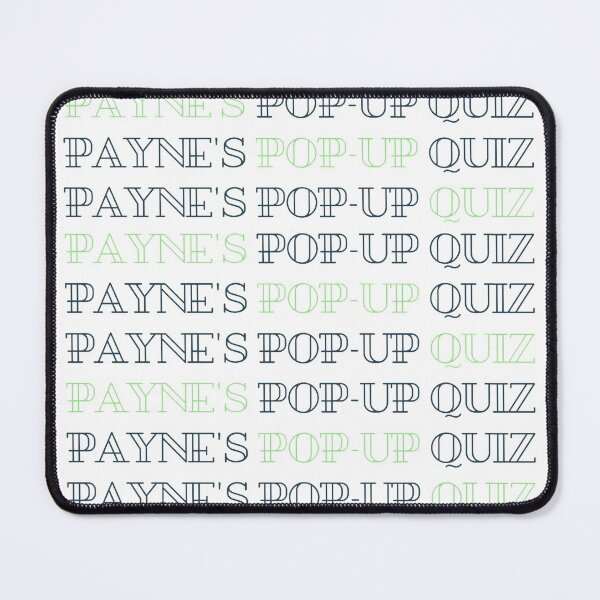 Item preview, Payne's Pop-Up Quiz Title Design designed and sold by PaynesPopUpQuiz.