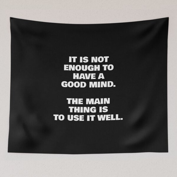 Item preview, It is not enough to have a good mind The main thing is to use it well designed and sold by Inspirationmotivation.