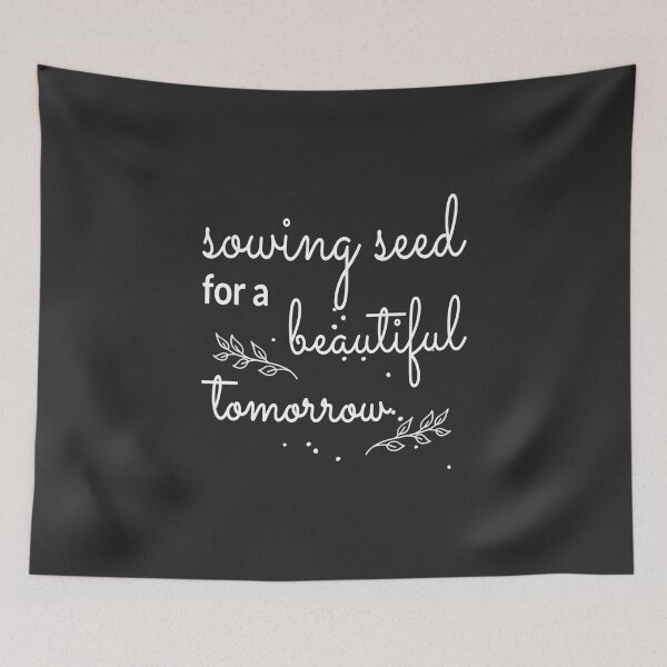 Item preview, Christian Design - Sowing Seed for a Beautiful Tomorrow designed and sold by simplydesignart.