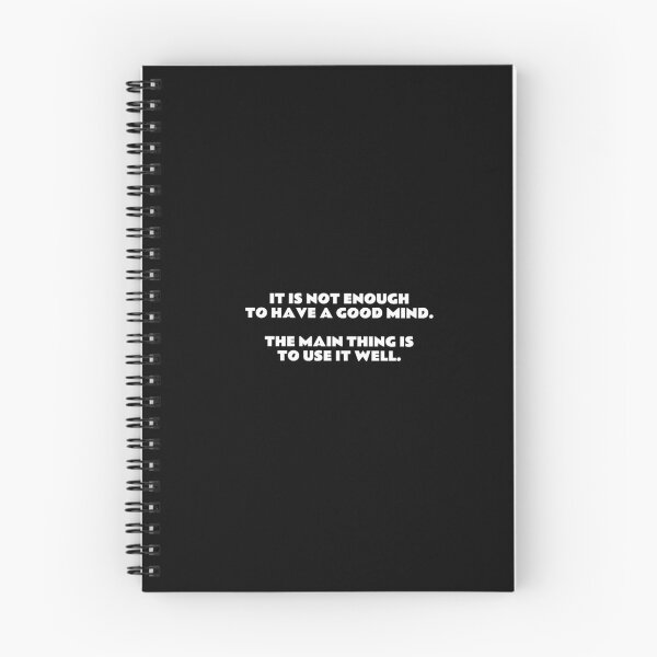 Item preview, It is not enough to have a good mind - philosophy quotes designed and sold by Inspirationmotivation.