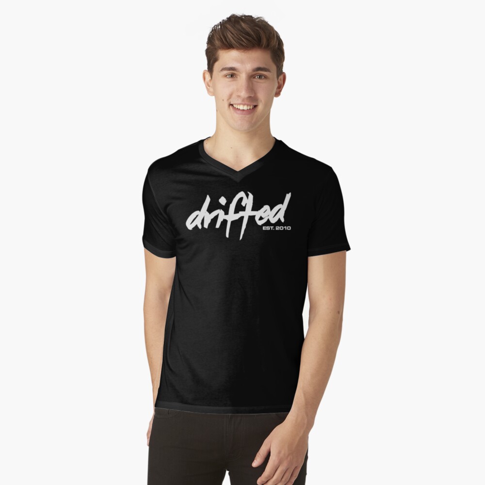 Item preview, V-Neck T-Shirt designed and sold by driftedshop.