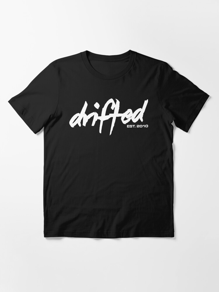Thumbnail 3 of 7, Essential T-Shirt, Drifted Classic Tee - Black designed and sold by driftedshop.