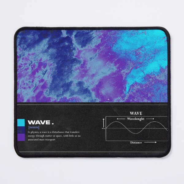 Item preview, Waves abstract poster designed and sold by suziehere.