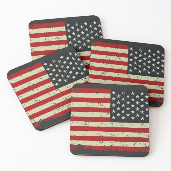 Item preview, Vintage American Flag USA Distressed Grunge designed and sold by AweSoMe Shirts.