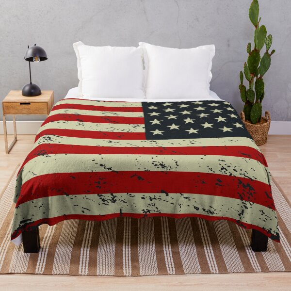 Item preview, Vintage American Flag USA Distressed Grunge designed and sold by AweSoMe Shirts.