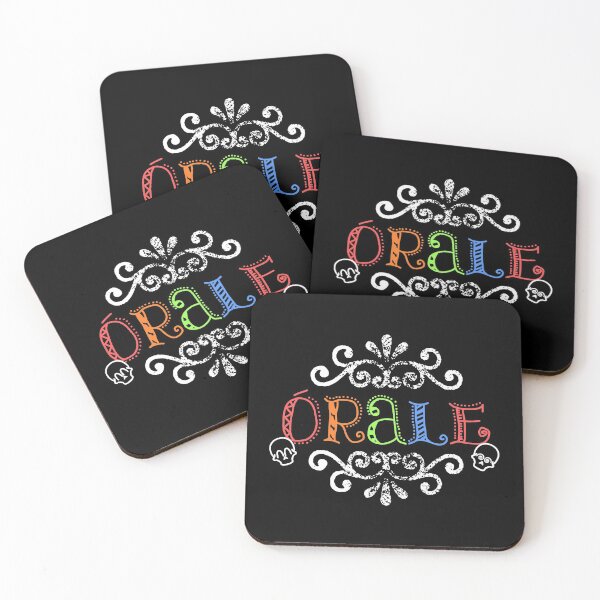 Item preview, Orale Dia De Los Muertos (WhiteColor Text) designed and sold by sticks-and-ts.