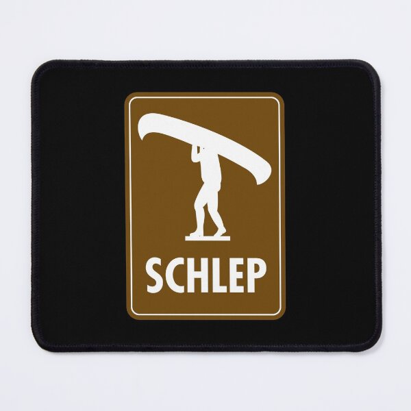 Item preview, Canoe Portage Schlep Brown Sign designed and sold by twHistory.