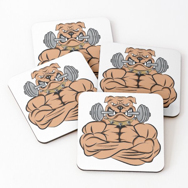 Item preview, American Pit Bull Terrier Working Out ,Pit Bull Weightlifting Funny Deadlift Men Fitness Gym designed and sold by PrinChic!.