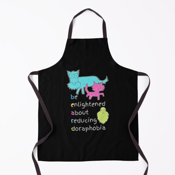 Item preview, Be Enlightened About Reducing Doraphobia Funny Beard Design designed and sold by BeeZBeez.