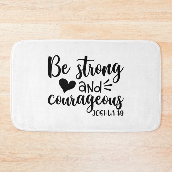 Item preview, be strong and courageous designed and sold by IAmTailorMade77.