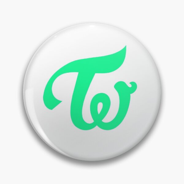 Item preview, Twice Seafoam Green Logo Icon   designed and sold by PipCreates.