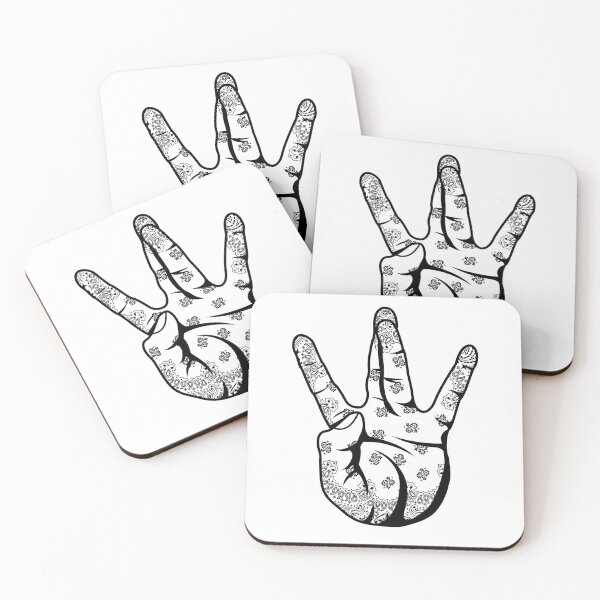 Item preview, Westside Bandana Gangsta Hip Hop Hand Sign designed and sold by JustLivinLife.