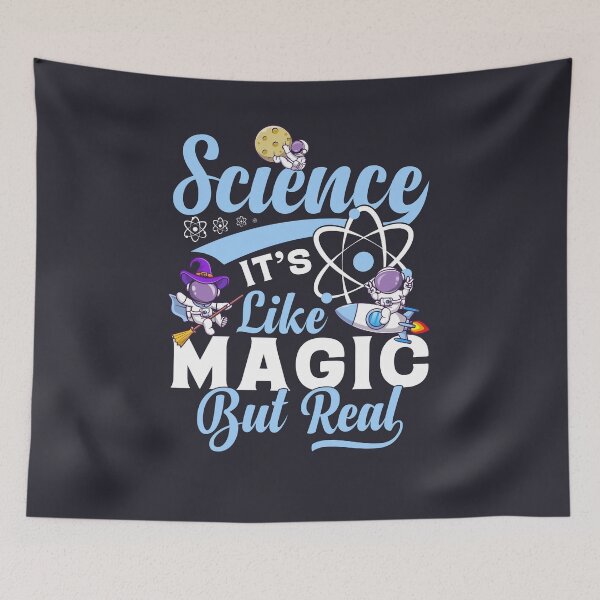 Item preview, Science Is like Magic But real Cute Astronaut designed and sold by Yula Tees.