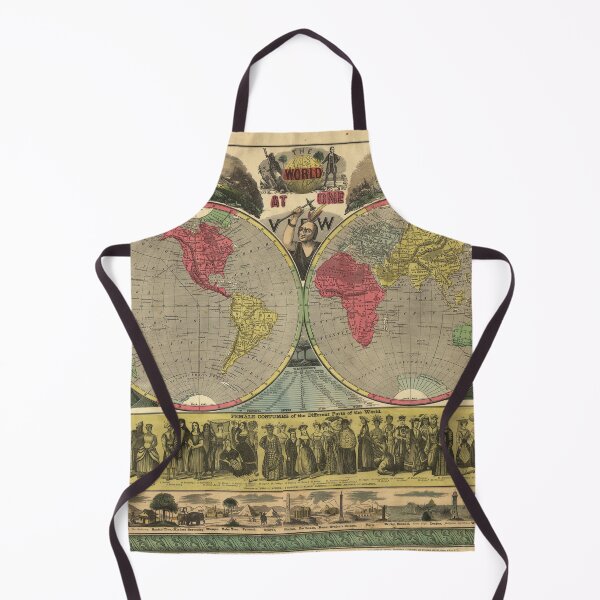 Item preview, The World at One View in 1852 designed and sold by ganje.