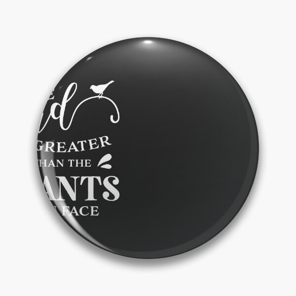 Item preview, Christian Design - The Lord is Greater than the Giants You Face designed and sold by simplydesignart.