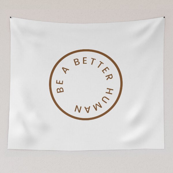Item preview, Be a Better Human - Minimalist Circle Design designed and sold by ledalinda.