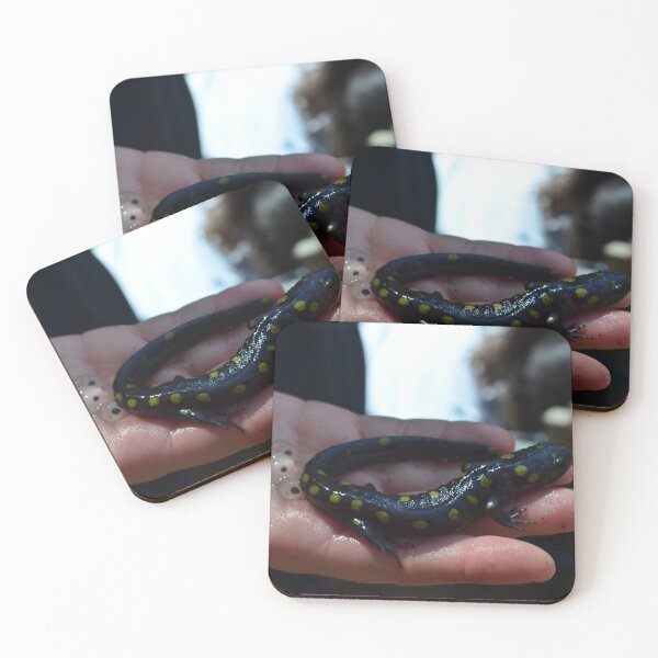 Item preview, Yellow Spotted salamander designed and sold by enchantedvibes.