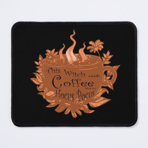 Item preview, Kawaii  Halloween  FUNNY  this witch needs coffee before any hocus pocus Gift   designed and sold by KiraSpace.