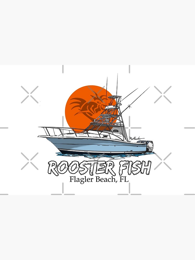 Rooster Fish Flagler Beach, Florida by Statepallets