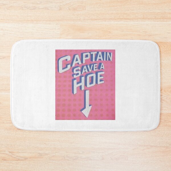 Item preview, Captain Save A Hoe Pink designed and sold by Qulture.