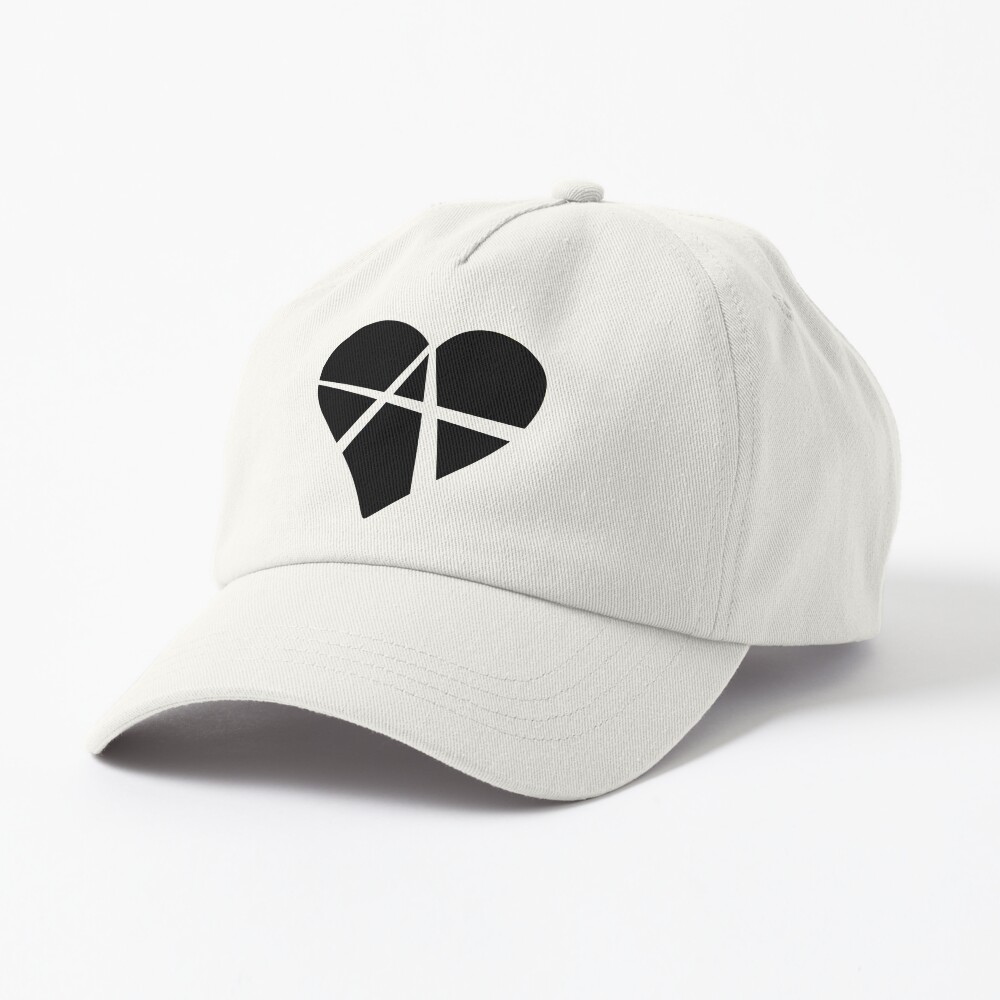 Black Relationship Anarchy Heart Cap