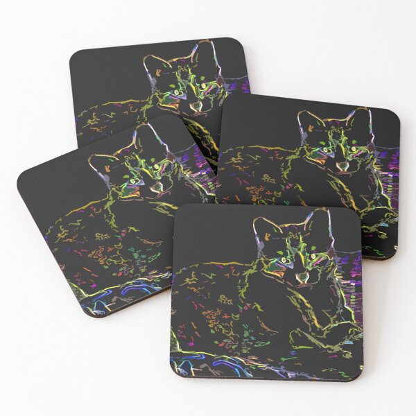 Item preview, Abstract Cat Morris designed and sold by Carlo Varo.