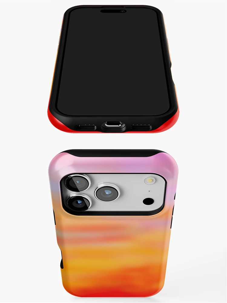 Thumbnail 3 of 4, iPhone Case, Abstract Sunset  designed and sold by BioLushGraphics.