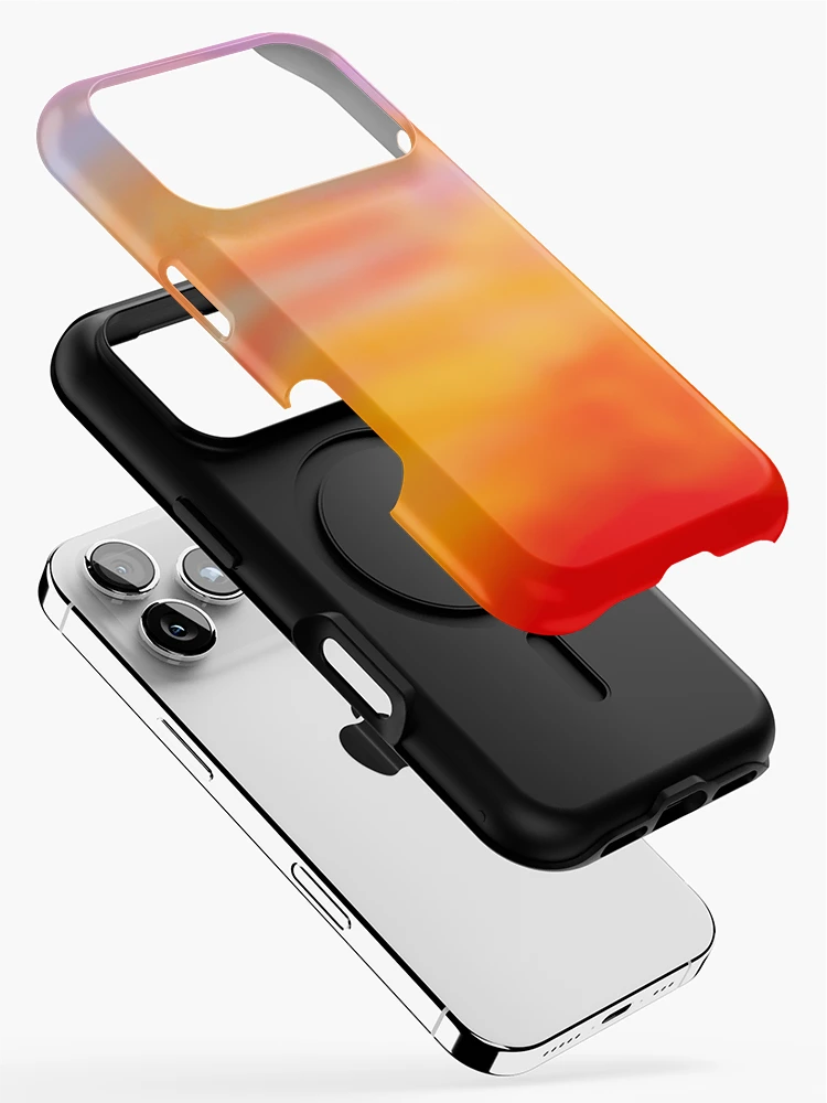 Thumbnail 2 of 4, iPhone Case, Abstract Sunset  designed and sold by BioLushGraphics.