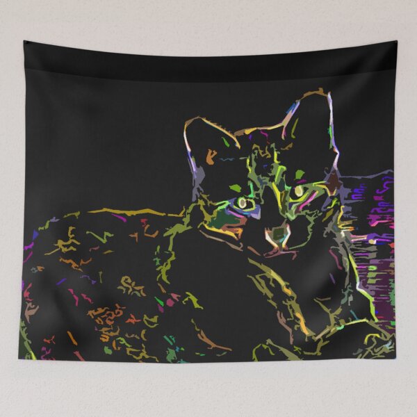 Item preview, Abstract Cat Morris designed and sold by Carlo Varo.