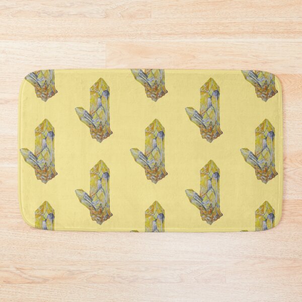 Item preview, Watercolour yellow crystal, Citrine crystal painting designed and sold by Goldstarwork.