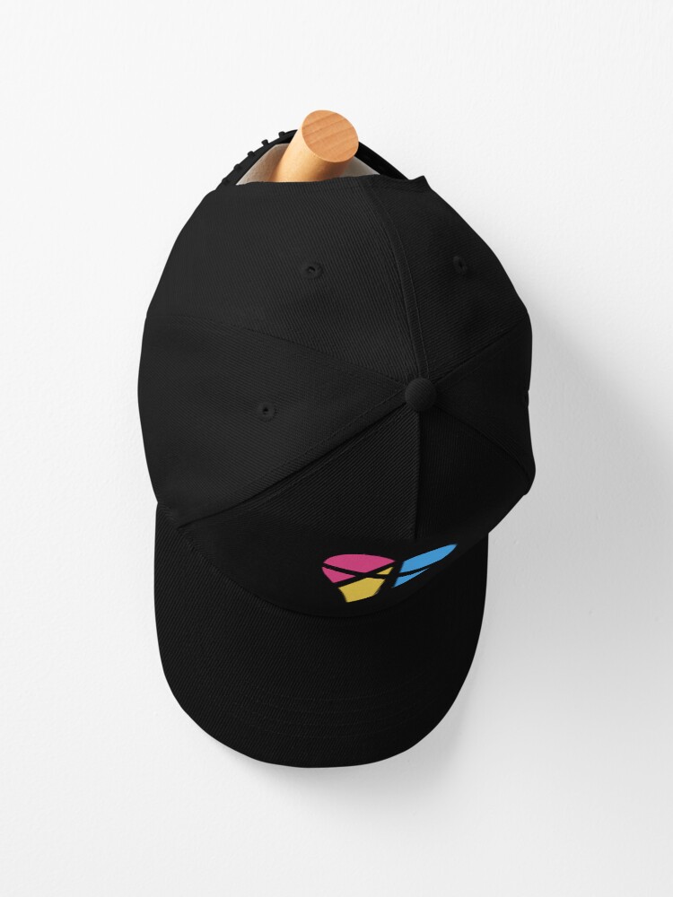Alternate view of Pansexual Relationship Anarchy Heart (Black) Cap