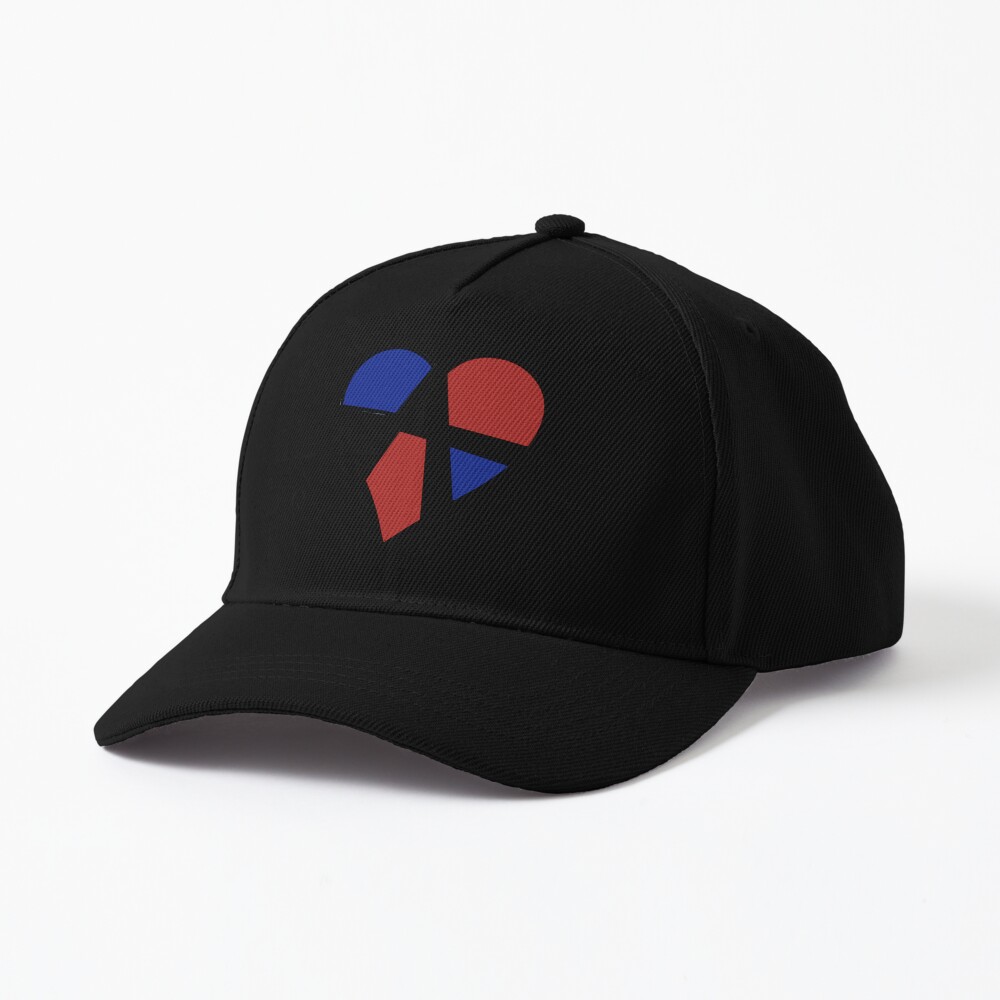 Polyamory Relationship Anarchy Heart (White) Cap